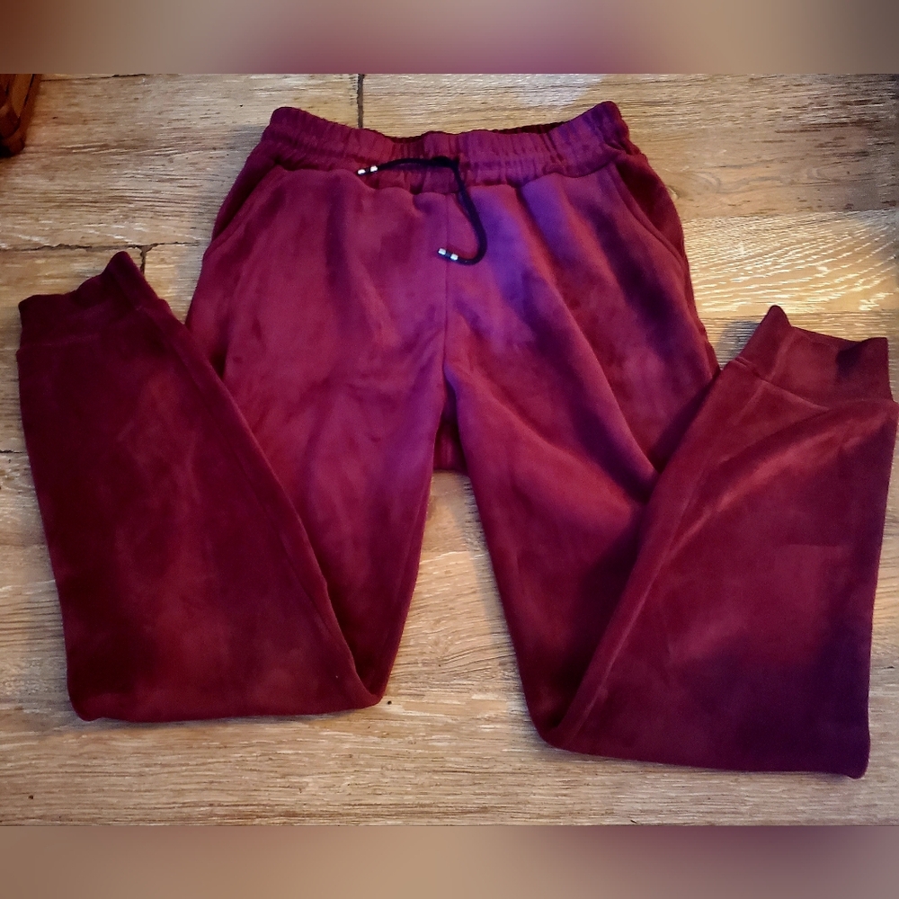 Burgundy Jogger Pants